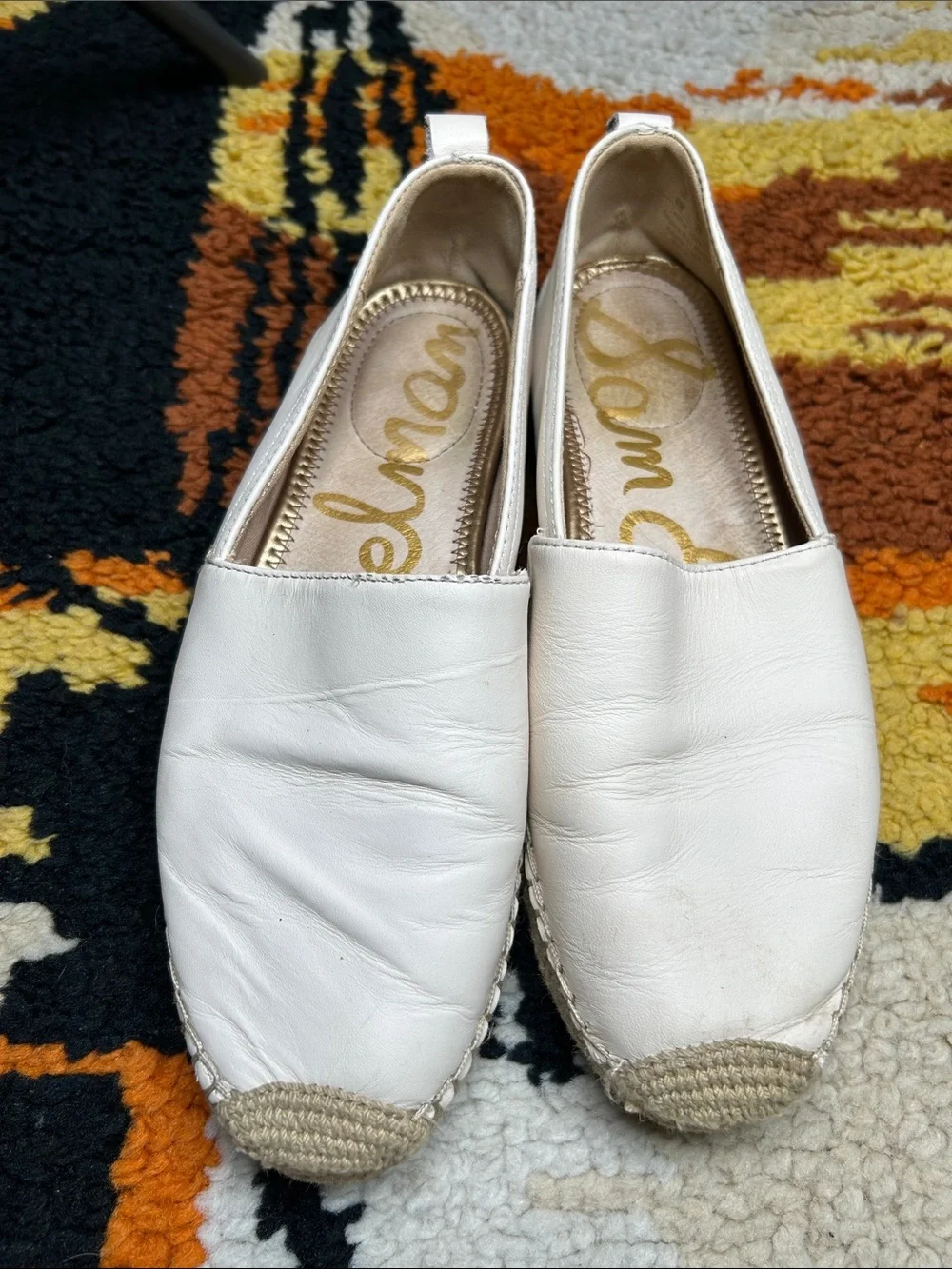 SAM EDELMAN, leather espadrilles!!